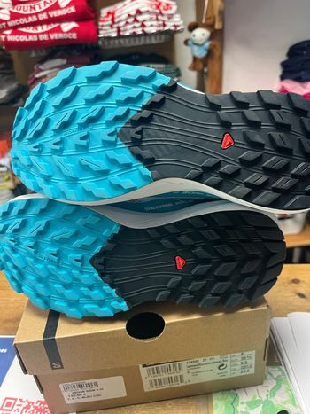 Used Salomon Sense Ride 5 Trail Running Shoes 2026 bike — image 4 of 5