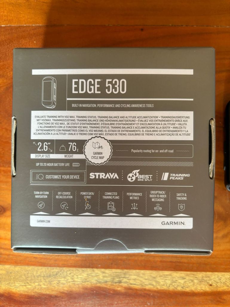 Used Garmin Edge 530 GPS Cycling Computer bike — image 4 of 4