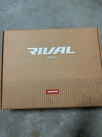 Used Sram Rival XPLR 42t Crankset w/ power meter 2026 bike — image 6 of 7