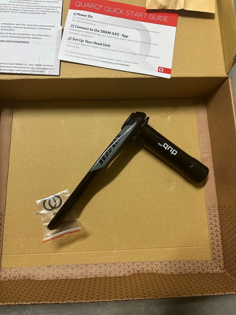 Used Sram Rival XPLR 42t Crankset w/ power meter 2026 bike — image 2 of 7