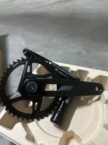 Used Sram Rival XPLR 42t Crankset w/ power meter 2026 bike — image 3 of 7