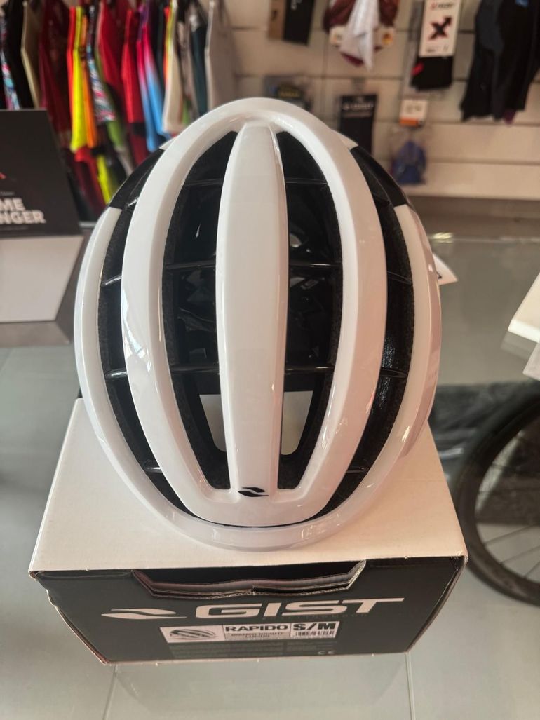 Gist Rapido Helmet Size S White bike de segunda mano — imagen 3 de 6