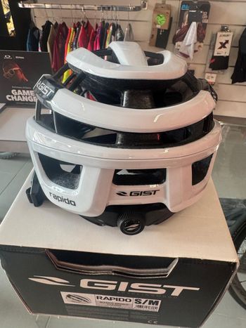 Gist Rapido Helmet Size S White bike de segunda mano — imagen 6 de 6