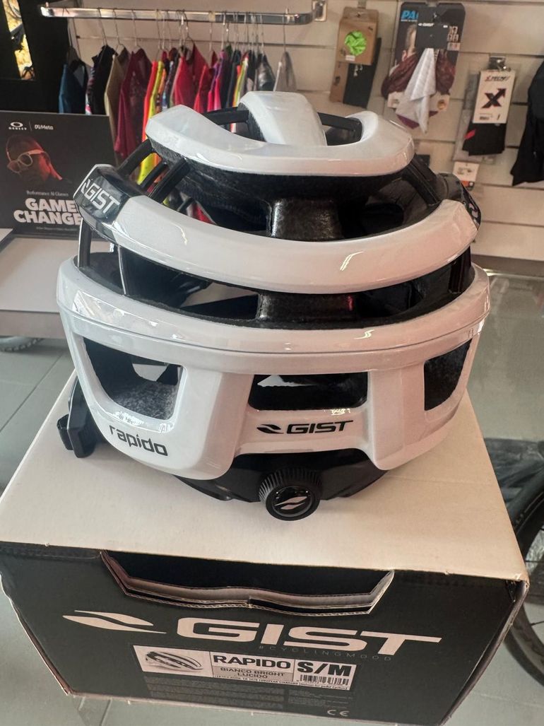 Gist Rapido Helmet Size S White bike de segunda mano — imagen 6 de 6