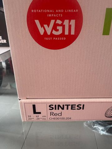 Brugt Kask Sintesi Rosso Taglia L bike — billede 4 af 6