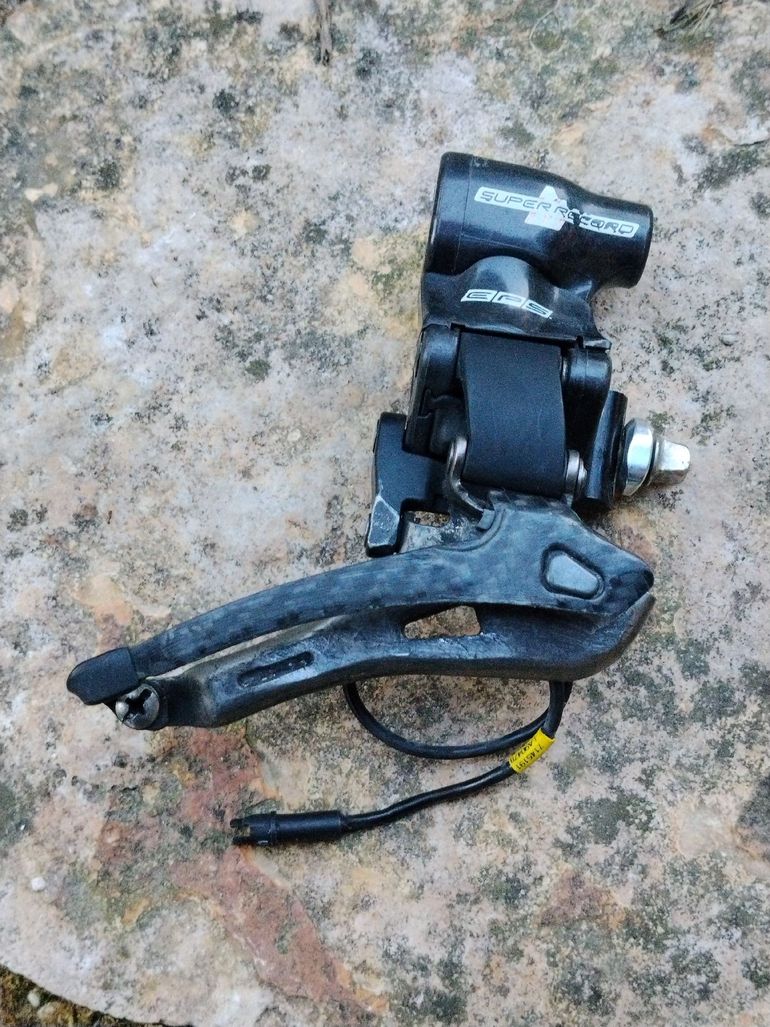 Used Campagnolo Super Record EPS Front Derailleur bike — image 2 of 6
