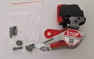 Used Sram Rival eTap AXS Front Derailleur Drivetrain & Pedals