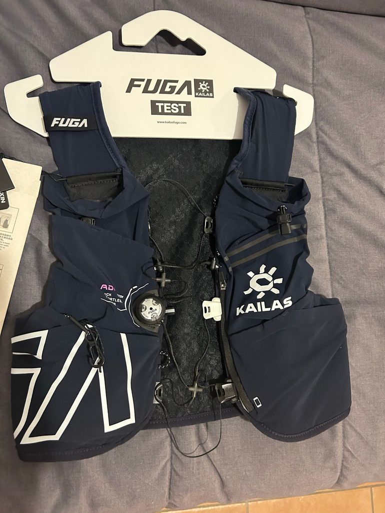 Używany kailas fuga Fuga Air 8 IV Gilet Trail Running Tecnico Navy Blue 2026 bike — zdjęcie 1 z 10