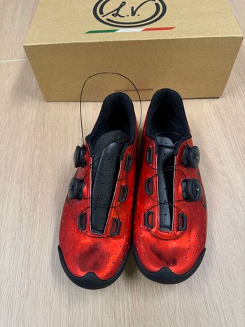 Gebrauchtes Ekoi carbonio pro chromo red 2023 bike — Bild 3 von 3