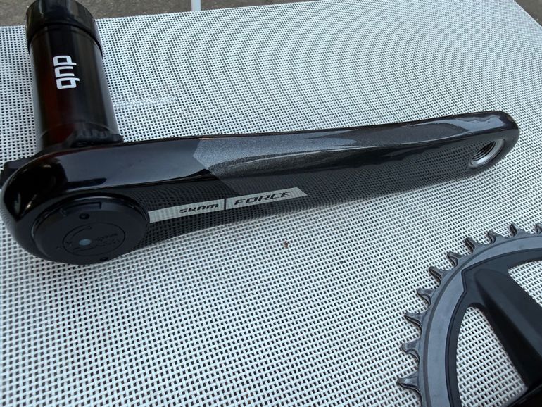 Sram Force XPLR AXS DUB Wide Crankset 175 mm 40T PM bike d'occasion — image 4 sur 5