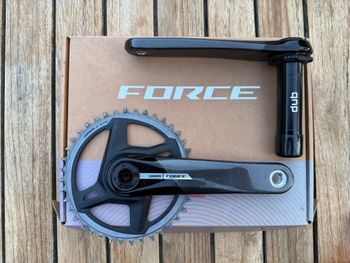 Gebrauchtes Sram Force XPLR AXS DUB Wide Crankset 175 mm 40T PM bike