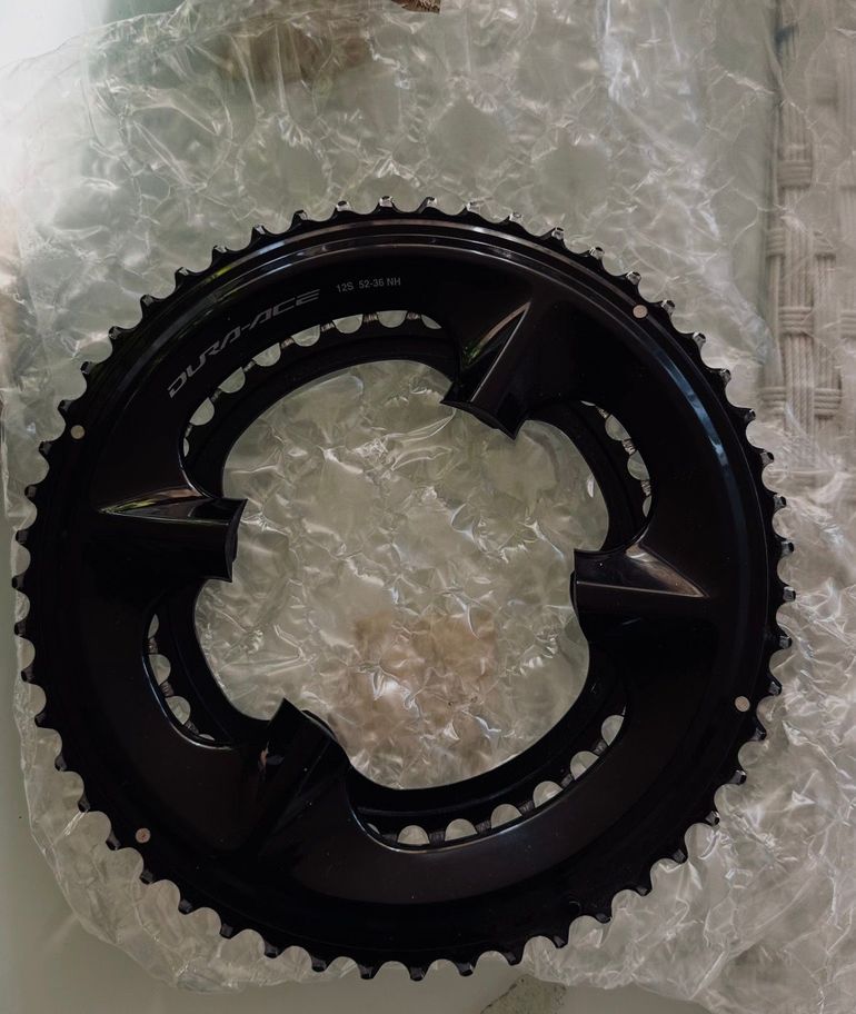 Gebrauchtes Shimano Dura Ace 52/36 Chainrings bike — Bild 1 von 2
