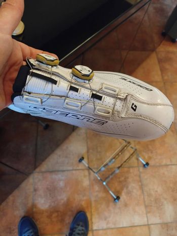 Used Gaerne G-Chrono+ 43.5 Speedplay Carbon White 2025 bike — image 10 of 19