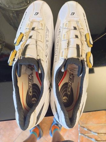 Used Gaerne G-Chrono+ 43.5 Speedplay Carbon White 2025 bike — image 2 of 19