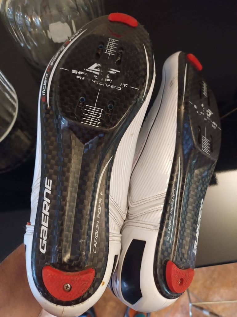 Used Gaerne G-Chrono+ 43.5 Speedplay Carbon White 2025 bike — image 5 of 19