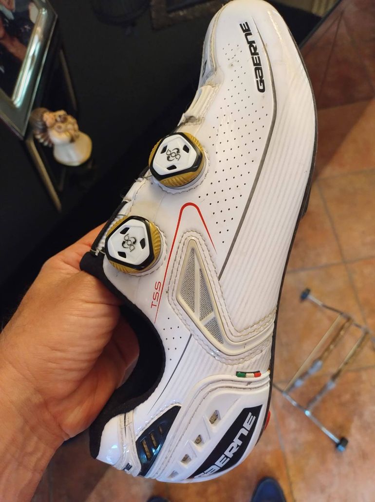 Used Gaerne G-Chrono+ 43.5 Speedplay Carbon White 2025 bike — image 7 of 19
