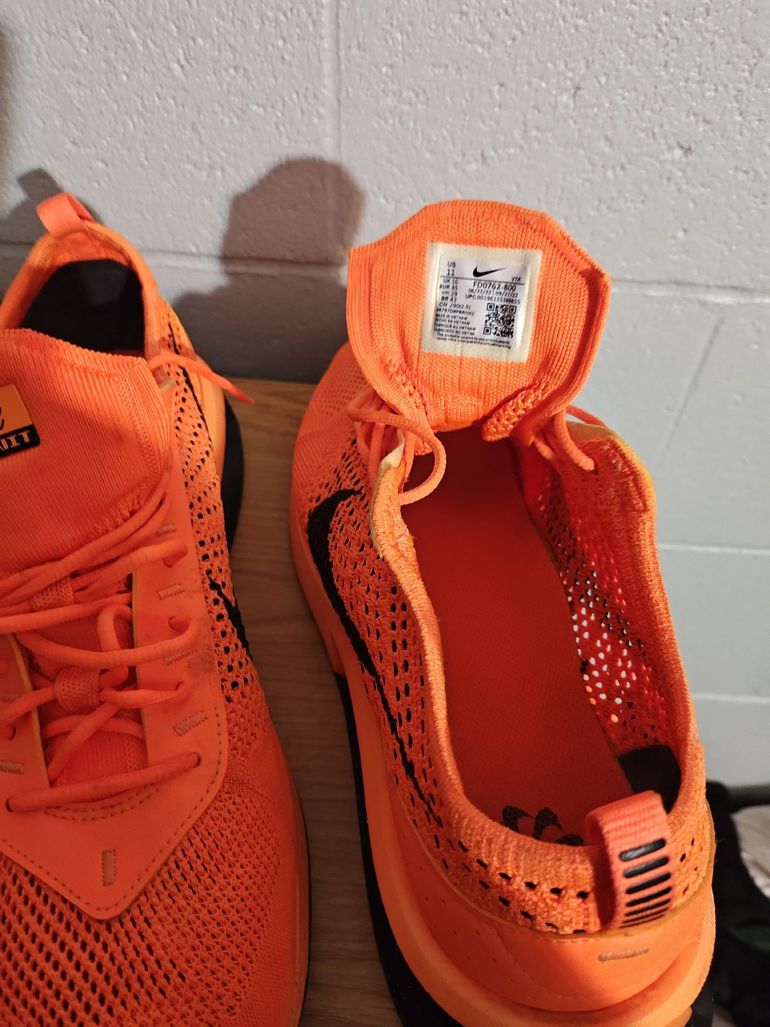 Nike Air Max Flyknit Racer Total Orange Black | buycycle