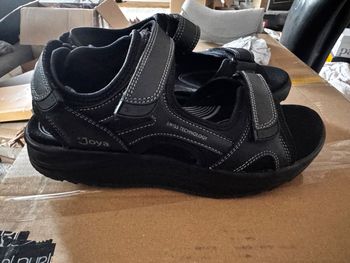 Brugt Ideal Joya Damen Sandalen mit Klettverschluss bike — billede 4 af 11