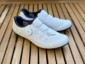 Tweedehands Shimano SH-RC302 Wide White 2025 bike — afbeelding 6 van 6