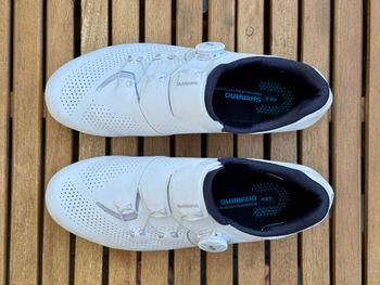Tweedehands Shimano SH-RC302 Wide White 2025 bike — afbeelding 4 van 6