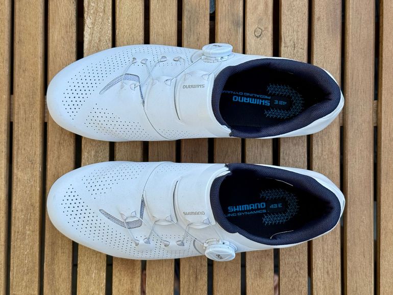 Tweedehands Shimano SH-RC302 Wide White 2025 bike — afbeelding 4 van 6