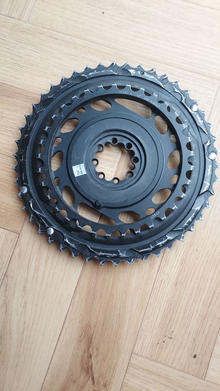 Gebrauchtes Sram AXS 12-speed 46x33 Chainrings bike — Bild 2 von 2