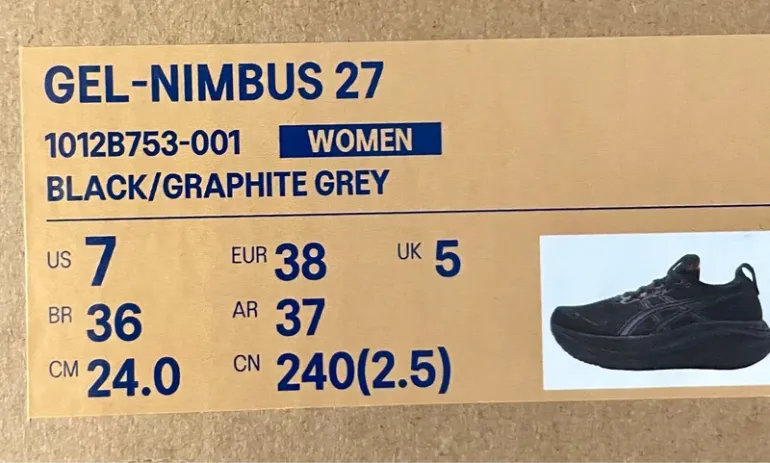 Używany Asics Gel Nimbus 27 bike — zdjęcie 3 z 3