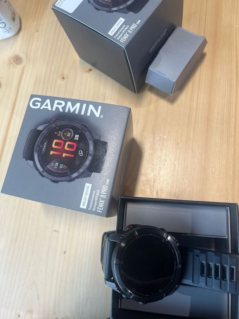 Used Garmin Fenix 8 Pro GPS Watch Sapphire 51mm bike — image 1 of 4