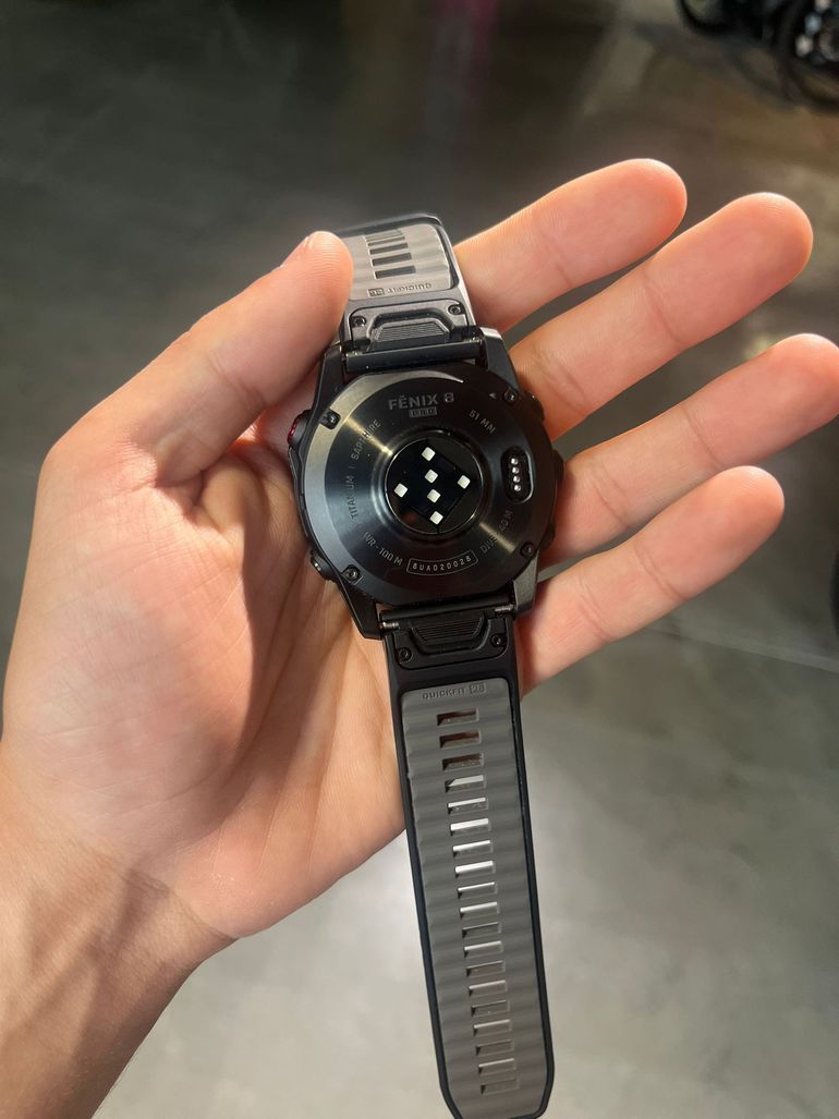 Used Garmin Fenix 8 Pro GPS Watch Sapphire 51mm bike — image 3 of 4