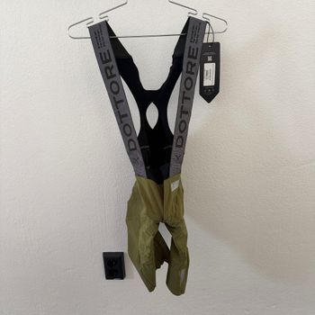 Used Q36.5 Dottore PRO Bib Shorts Drab Green M// NEW!! 50% OFF!! 2026 bike