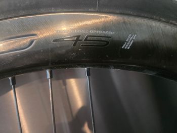 Used Campagnolo Bora WTO 45 Wheelset bike — image 5 of 6