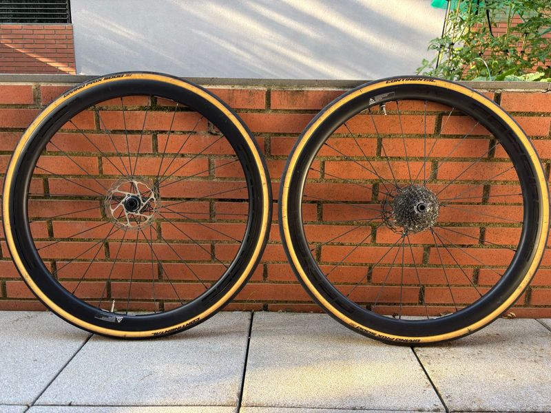 Tweedehands PROGRESS AERO 38 DISC Carbon Road Wheelset 2021 Wheels