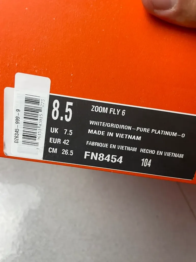 Nike Zoom Fly 6 bike de segunda mano — imagen 10 de 10