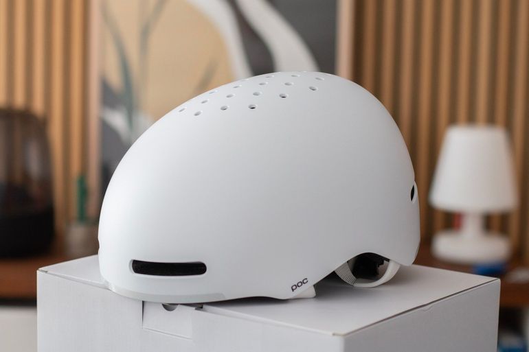 Used POC Fahrradhelm Größe L Weiß bike — image 1 of 8