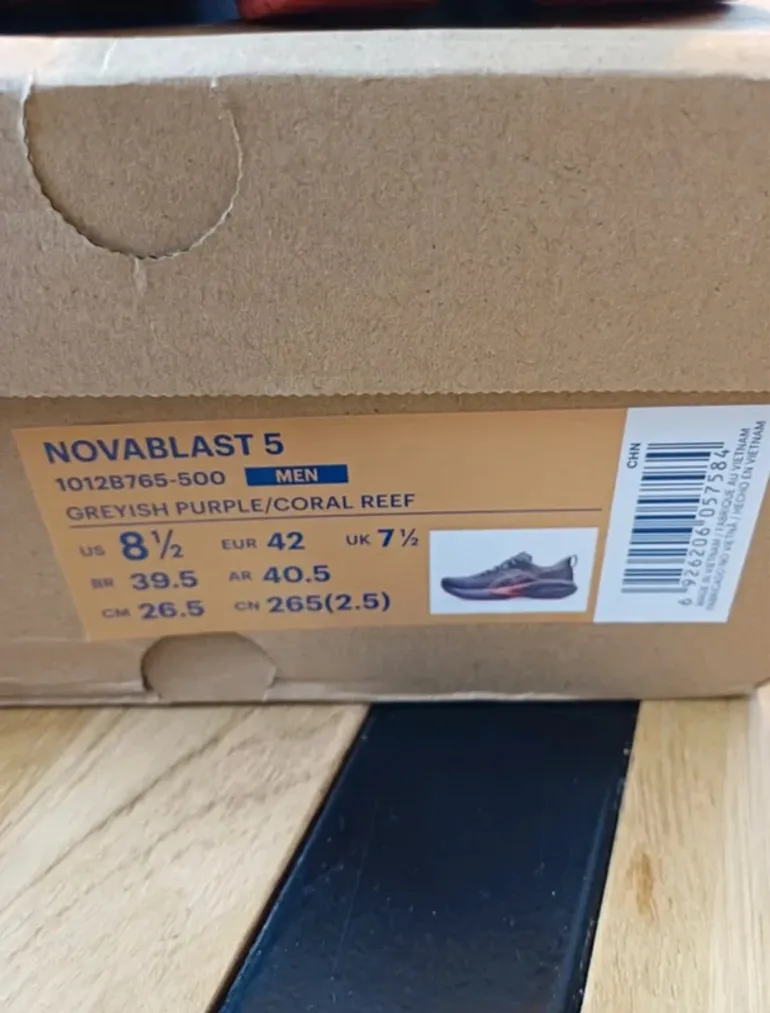 Asics Novablast 5 bike de segunda mano — imagen 5 de 6