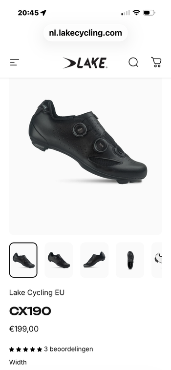 Used Lake CX190 Road Cycling Shoes 2026 bike — image 2 of 13