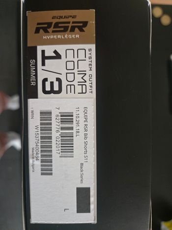 Assos Equipe RSR Hyperleger 2026 bike d'occasion — image 5 sur 7