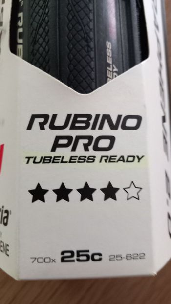 Used Vittoria Rubino Pro G2.0 25c tubeless ready 2026 bike — image 2 of 4