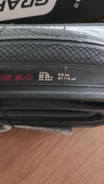 Used Vittoria Rubino Pro G2.0 25c tubeless ready 2026 bike — image 4 of 4