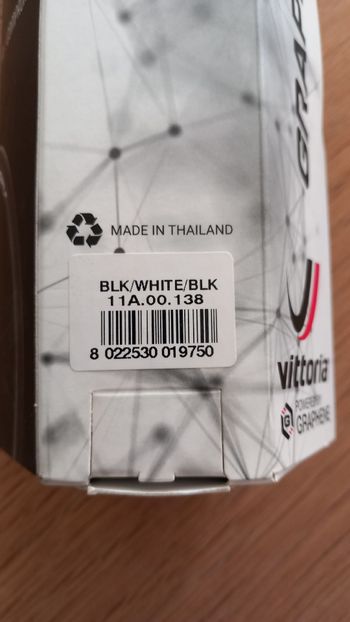 Used Vittoria Rubino Pro G2.0 25c black/white 2026 bike — image 2 of 5