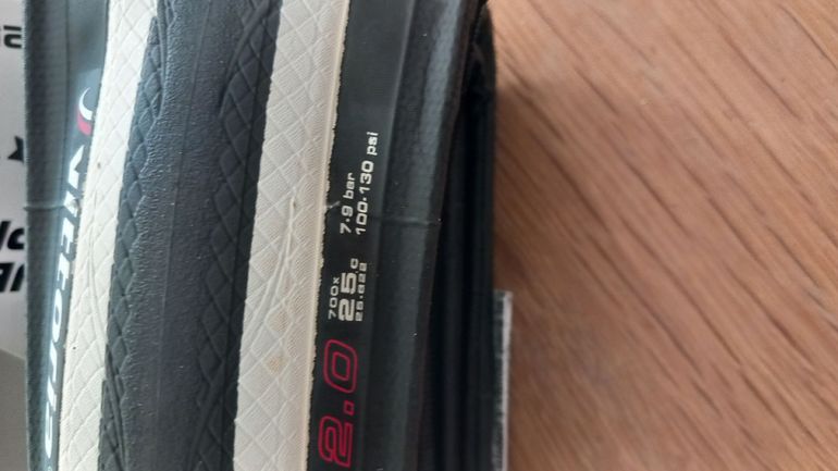 Used Vittoria Rubino Pro G2.0 25c black/white 2026 bike — image 5 of 5
