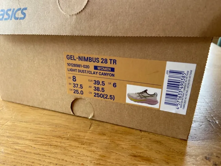 Tweedehands Asics Gel-Nimbus 28 TR bike — afbeelding 8 van 8
