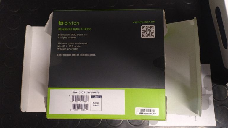 Tweedehands Bryton Rider 750 GPS Cycling Computer bike — afbeelding 4 van 4
