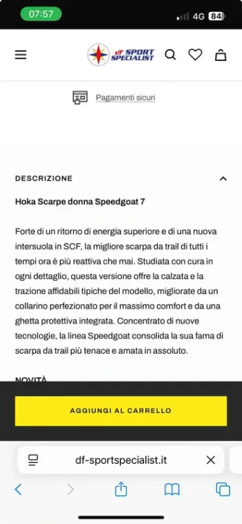 Gebrauchtes Hoka Speedgoat 7 bike — Bild 2 von 12