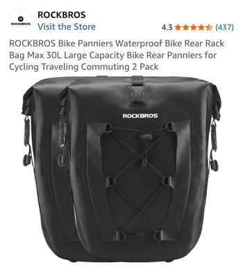 Použité Tubus Vega Rear Rack, Jack the Rack, Rockbross Panniers 2026 bike — obrázek 3 z 7