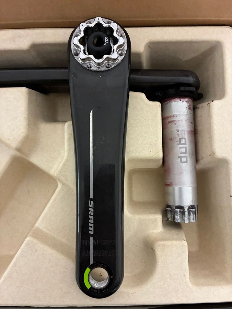 Used Sram RED XPLR DUB Crank Arms 172.5 mm Carbon bike — image 3 of 4