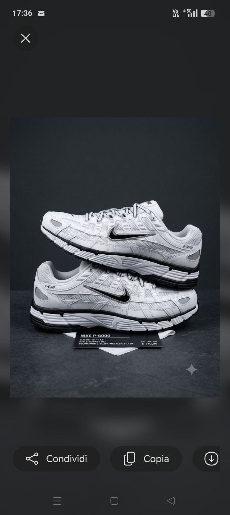 Brugt Nike P6000 2026 bike — billede 2 af 6