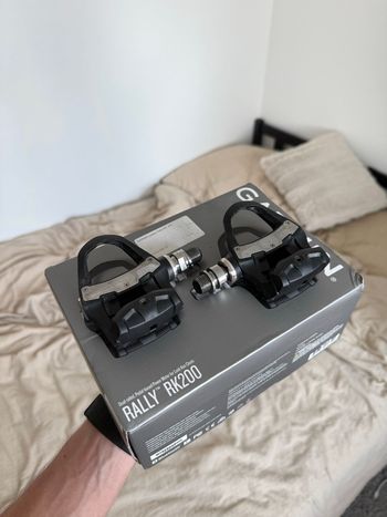 Used Garmin Rally RK200 Dual-sensing Power Meter Pedals bike
