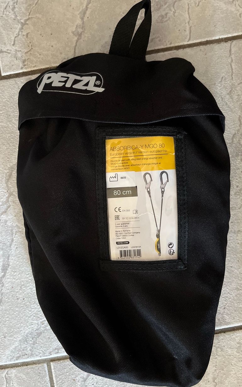Petzl Absorbica-Y Double Lanyard 2022 bike usato — immagine 2 di 2