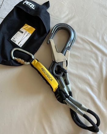 Petzl Absorbica-Y Double Lanyard 2022 bike usato